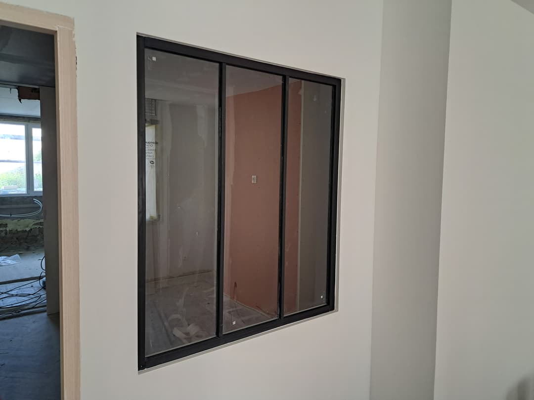 Rénovation plâtrerie chantier