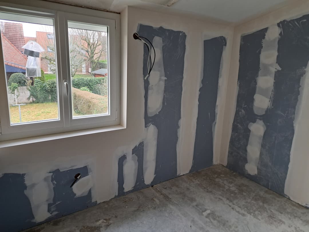 Pose de cloisons sèches à Estaires - AM Plâtrerie Rénovation