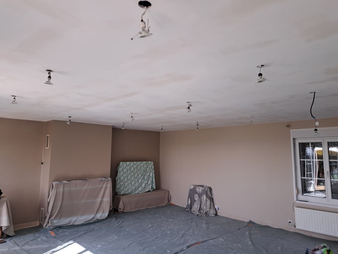 Nos travaux de plâtrerie – Un intérieur prêt à vivre réalisé par AM Plâtrerie Rénovation à Estaires