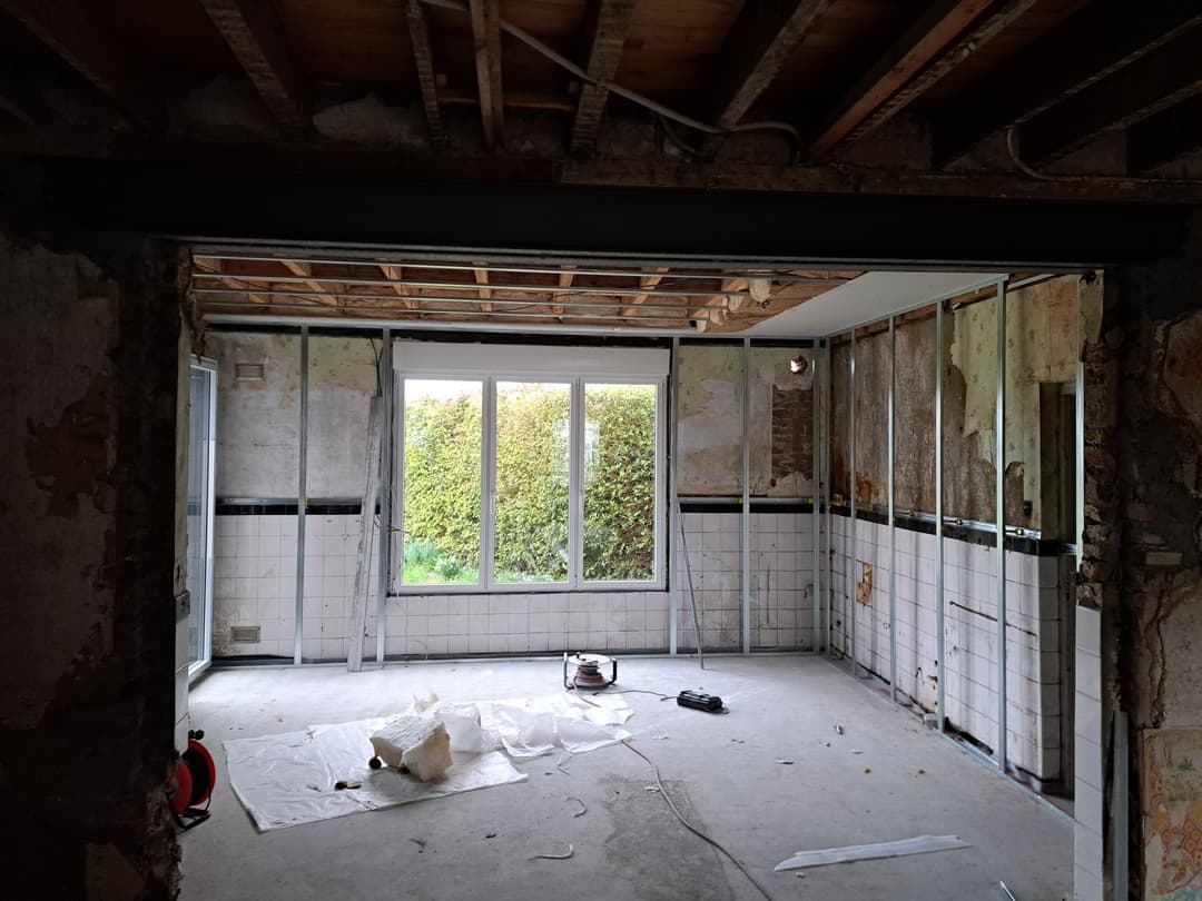 Rénovation générale chantier